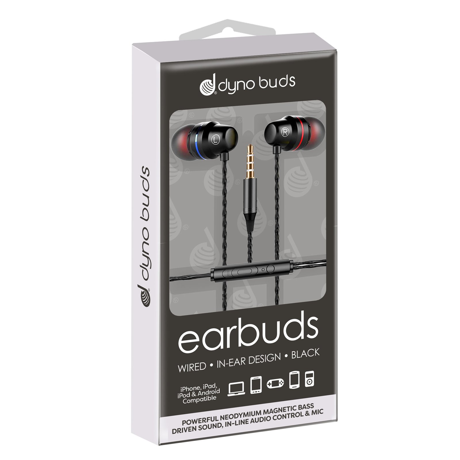 EARBUD W MIC - WIRE - BLACK - Image 3