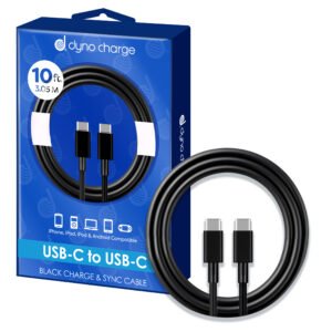 USB C TO C CABLE 6' BLK
