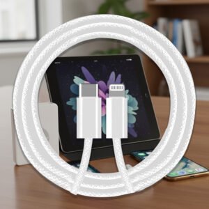 USB A TO LIGHTNING 6' WHITE