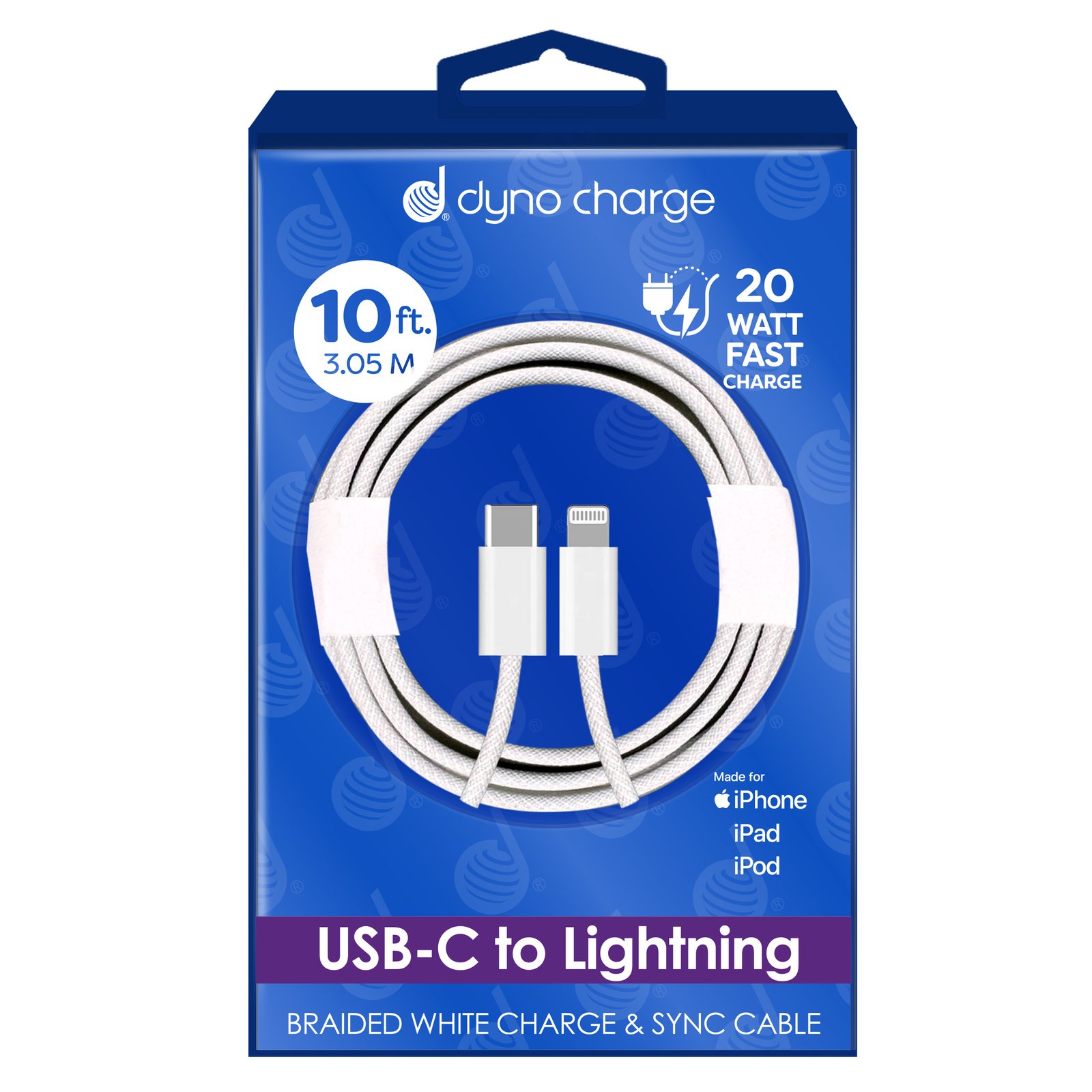 USB C TO LIGHTNING 10' 20W WHITE - Image 2