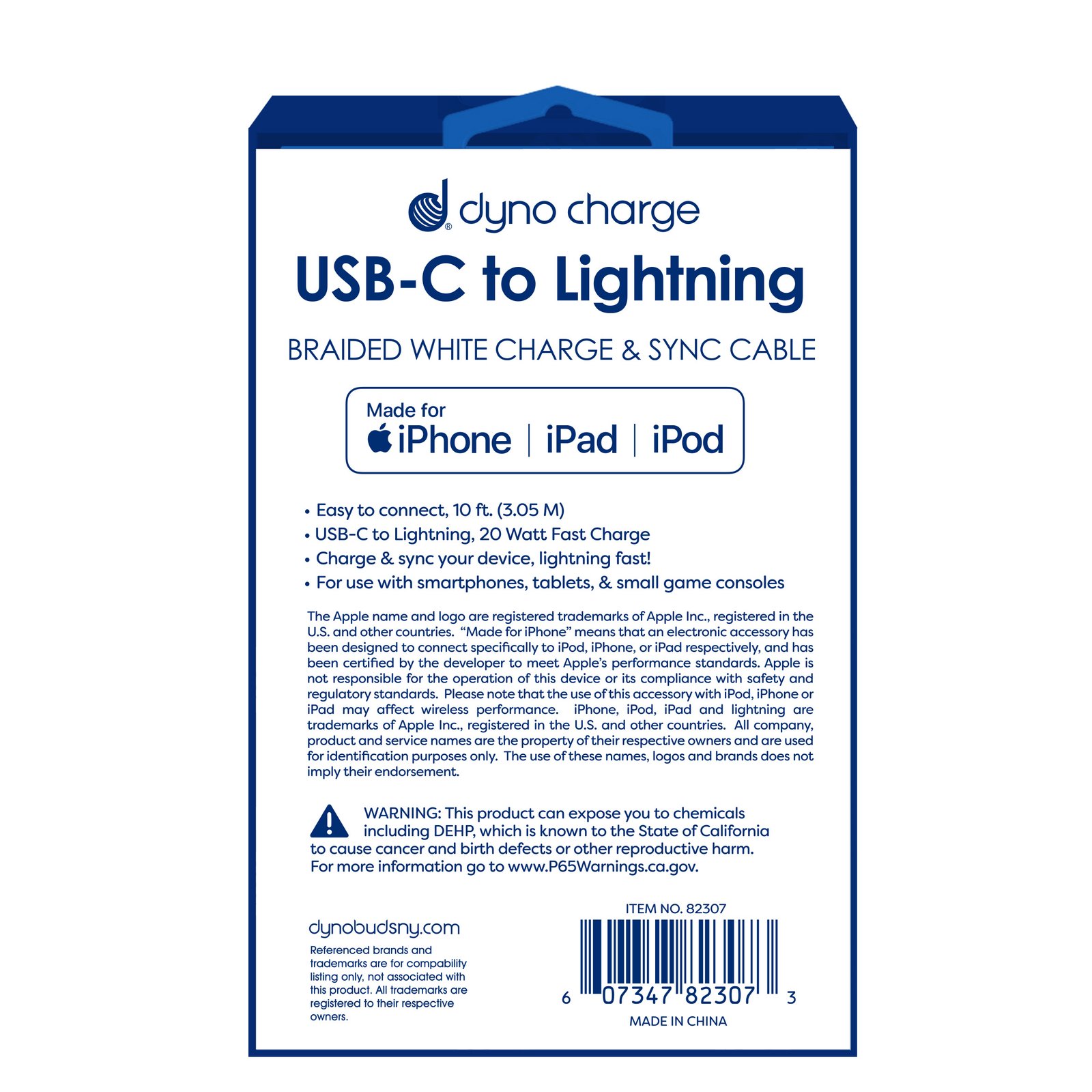 USB C TO LIGHTNING 10' 20W WHITE - Image 4