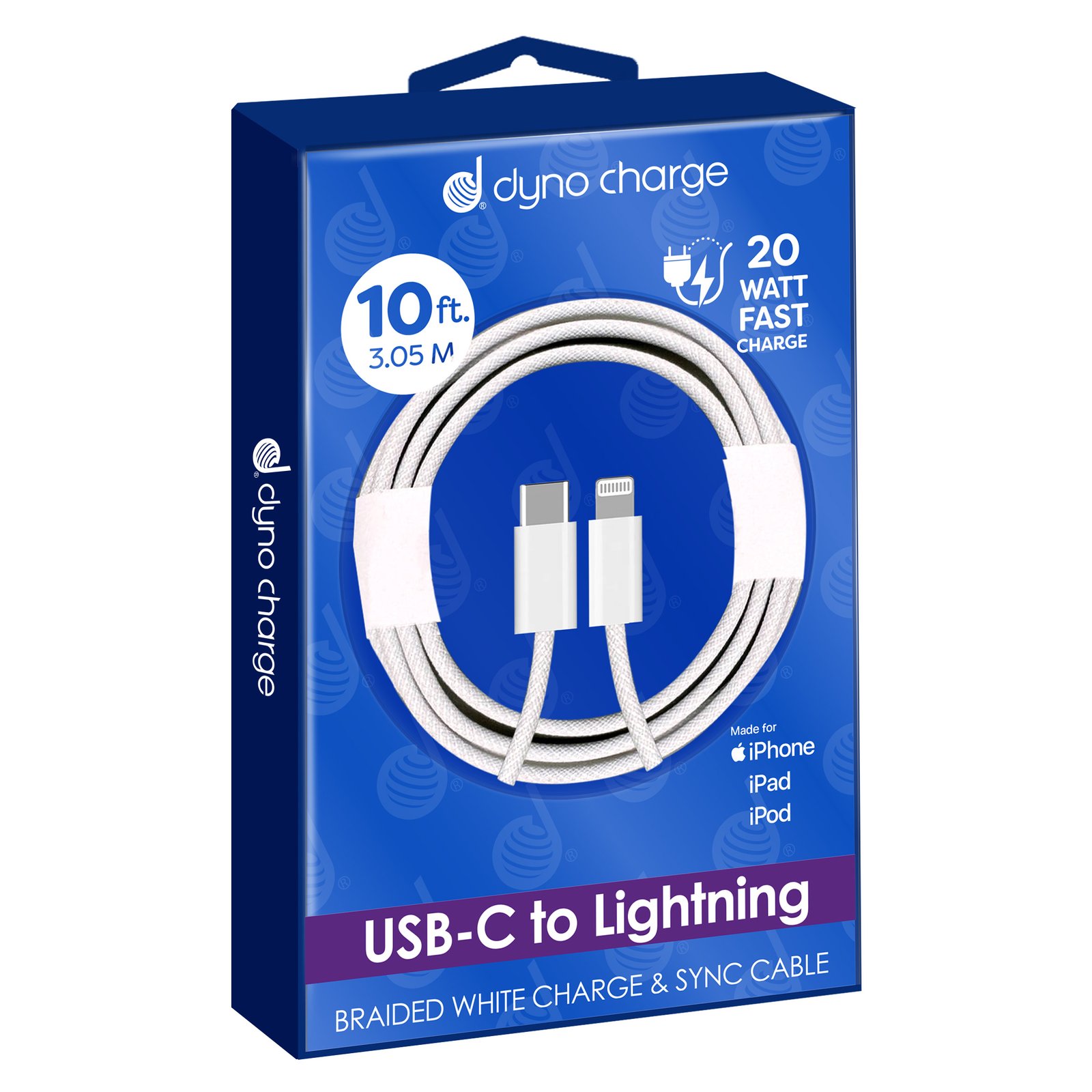 USB C TO LIGHTNING 10' 20W WHITE - Image 3