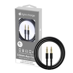 AUX CABLE 6' BLK
