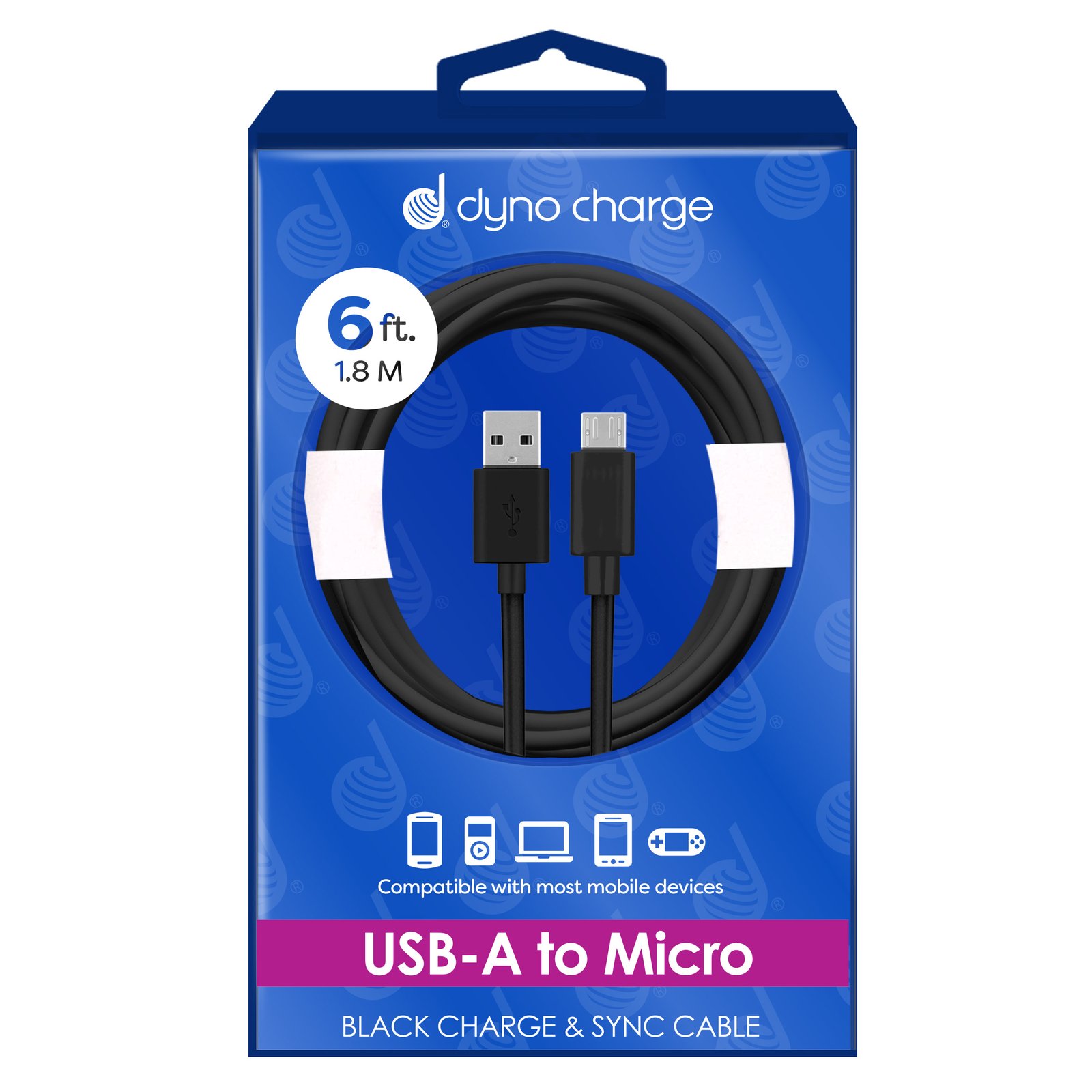 MICRO TO USB A 6' BLK - Image 2