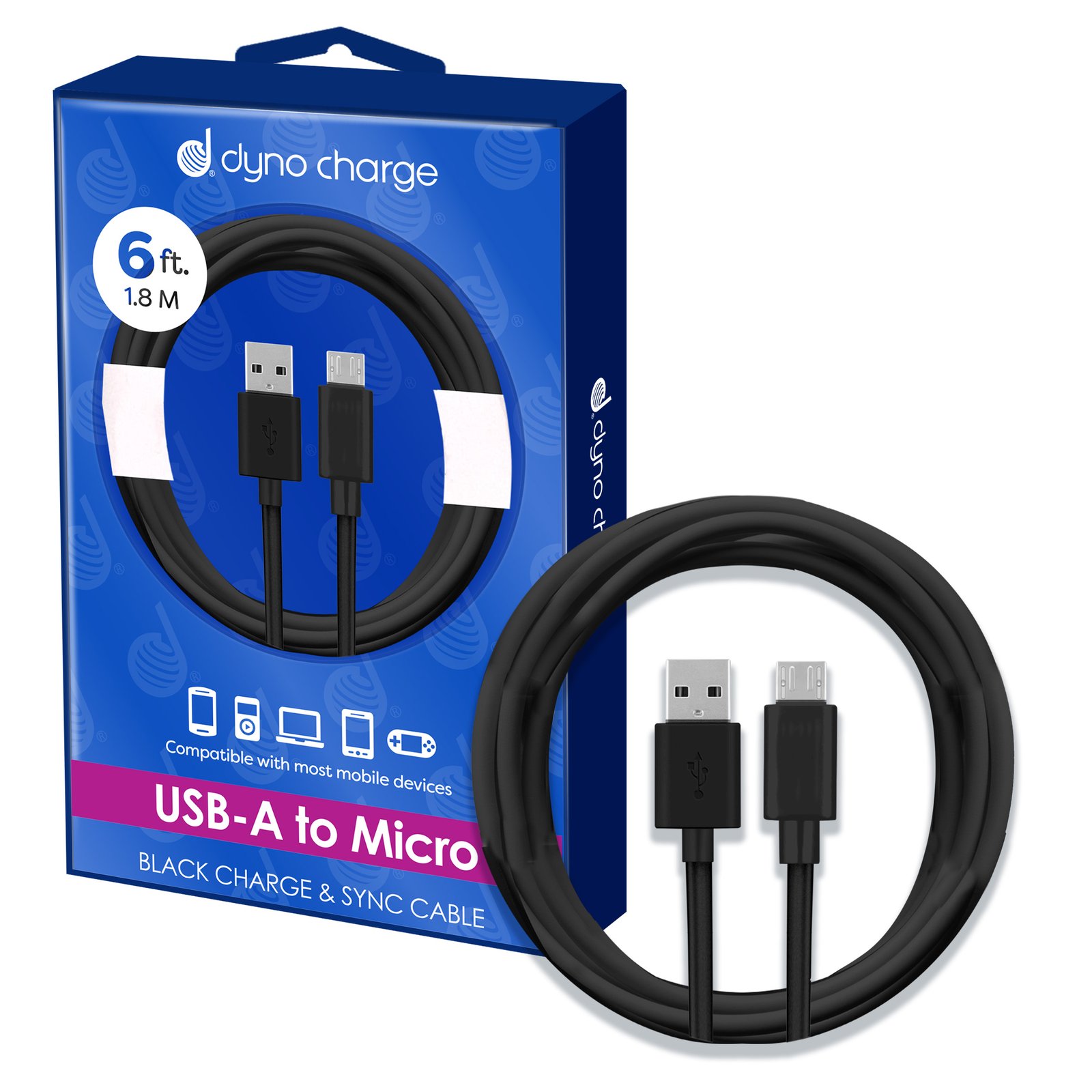 MICRO TO USB A 6' BLK - Image 5