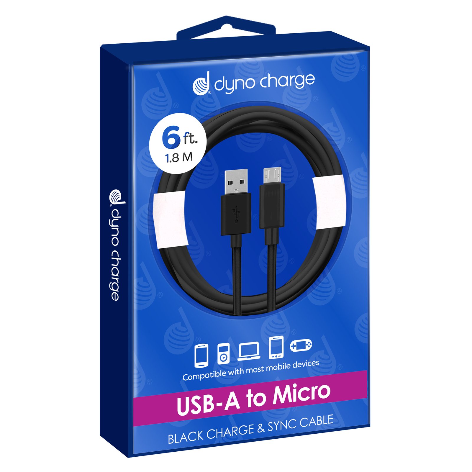 MICRO TO USB A 6' BLK - Image 3