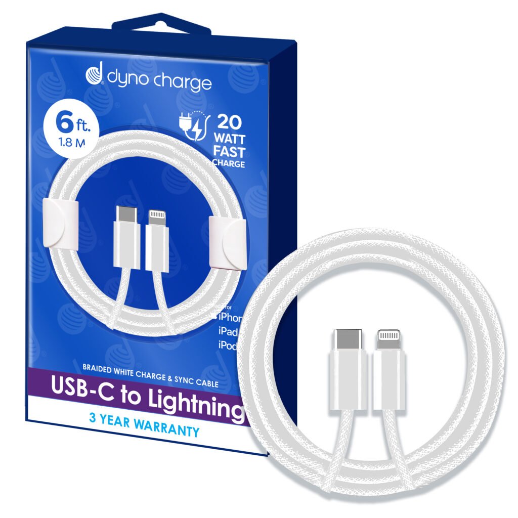 USB C TO LIGHTNING 6FT. 20W #82304